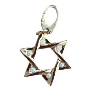 Spartina Style 449 Charms Star Of David With Pearls Deuteronomy 6:5 NEW